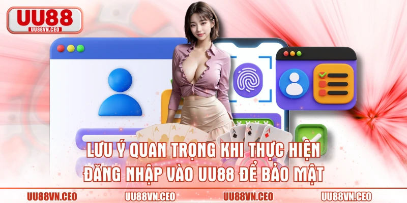 Lưu ý quan trọng khi thực hiện đăng nhập vào UU88 để bảo mật